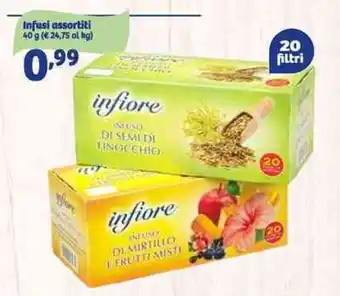 Infiore Infusi assortiti 40 g