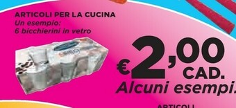 Coop Accessori cucina offerta