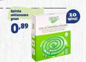 BENGAL Spirale antizanzara green