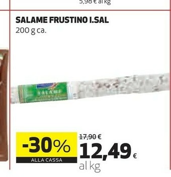 Coop Salame offerta