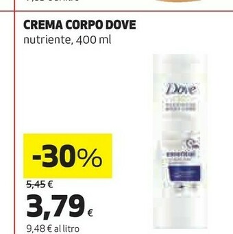 Coop Dove Crema corpo offerta