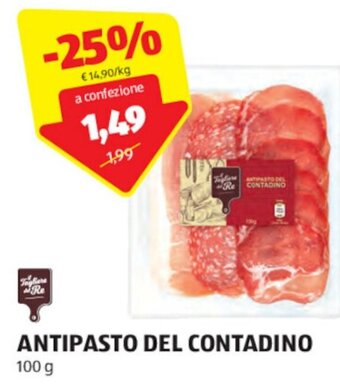 ALDI ANTIPASTO DEL CONTADINO 100 g offerta