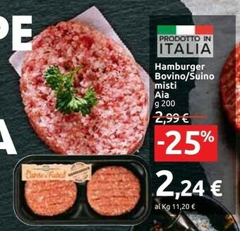Carrefour Aia Hamburger offerta
