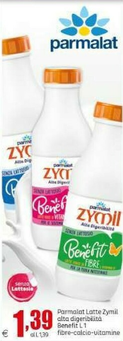 Elite Parmalat Latte parzialmente scremato offerta