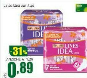 Elite Lines Assorbenti lines offerta