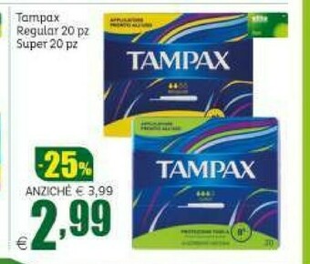 Elite Tampax Assorbenti interni offerta