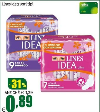 Elite Lines Idea Vari Tipi offerta