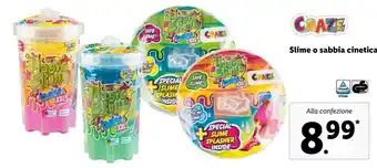 Lidl Slime O Sabbia Cinetica offerta