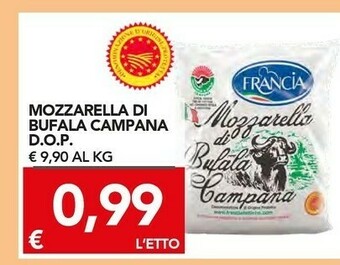 TuoDi Mozzarella di bufala offerta