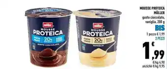 Conad MOUSSE PROTEICA MÜLLER 2 pezzi offerta