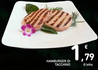 Spazio Conad HAMBURGER DI TACCHINO offerta