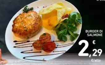 Spazio Conad BURGER DI SALMONE offerta