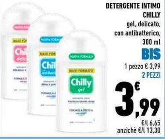 Conad DETERGENTE INTIMO CHILLY 300 ml offerta