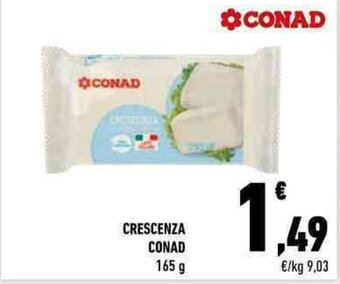 Conad CRESCENZA CONAD 165 g offerta