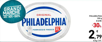Spazio Conad PHILADELPHIA 350 g offerta
