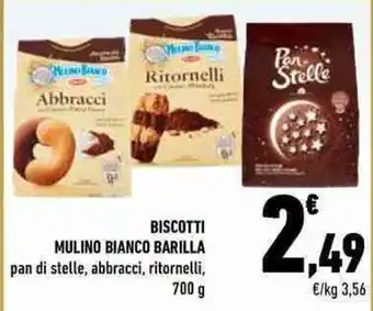 Conad BISCOTTI MULINO BIANCO BARILLA 700 g offerta