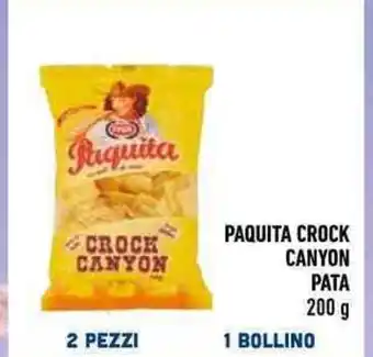 Conad PAQUITA CROCK CANYON PATA 200 g offerta