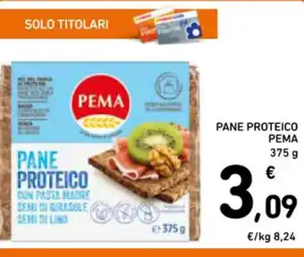 Spazio Conad PEMA PANE PROTEICO 375 g offerta