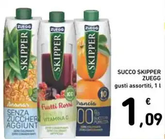Spazio Conad SUCCO SKIPPER ZUEGG 1 l offerta