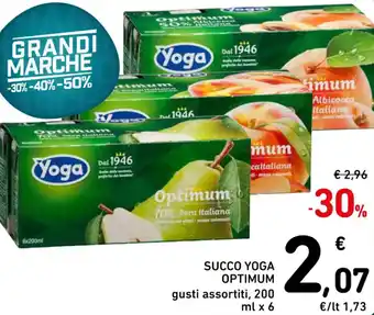 SUCCO YOGA OPTIMUM 200 ml x 6
