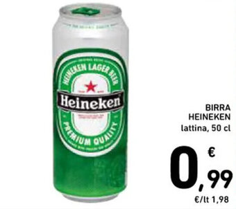 Spazio Conad BIRRA HEINEKEN 50 cl offerta
