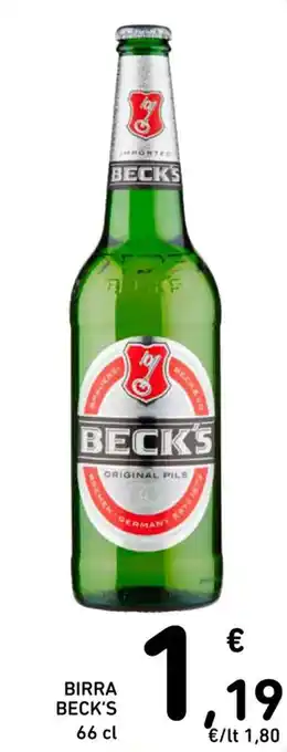 Spazio Conad BIRRA BECK'S 66 cl offerta