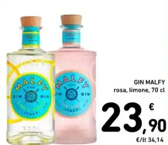 Spazio Conad GIN MALFY 70 cl offerta
