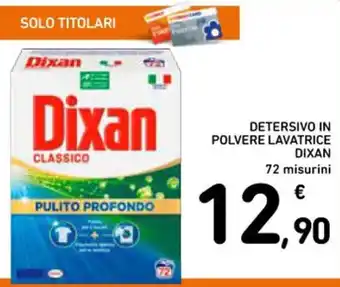 Spazio Conad DETERSIVO IN POLVERE LAVATRICE 72 misurini offerta