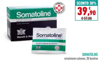 Spazio Conad SOMATOLINE 30 bustine offerta