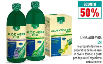 Spazio Conad LINEA ALOE VERA ESI offerta