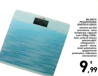 BILANCIA PESAPERSONA SINOTECH GD035