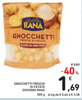 GNOCCHETTI FRESCHI DI PATATE GIOVANNI RANA 500 g