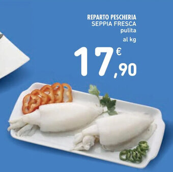 Spazio Conad REPARTO PESCHERIA SEPPIA FRESCA pulita al kg offerta