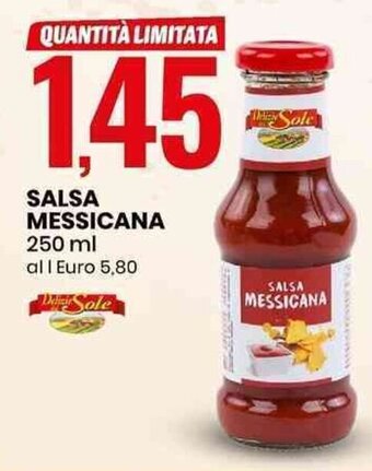 Eurospin SALSA MESSICANA 250 ml offerta