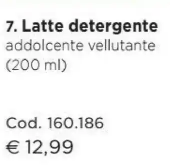 Bottega Verde Latte detergente offerta