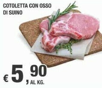 Crai Cotoletta Con Osso Di Suino offerta