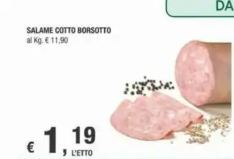 Crai Salame Cotto Borsotto offerta