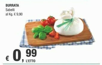Crai Sabelli Burrata offerta