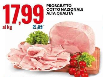 Eurospin PROSCIUTTO COTTO NAZIONALE ALTA QUALITÀ offerta