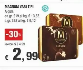 Crai Algida Magnum Classic offerta
