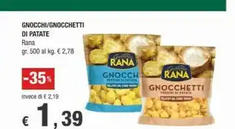 Crai Rana Gnocchetti Di Patate offerta