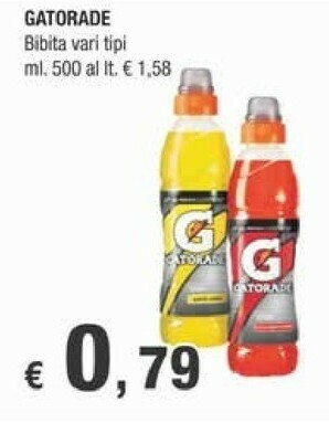 Crai Gatorade Sport Drink Gusto Limone 500 G(ml) offerta