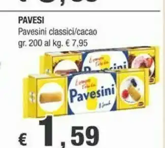 Crai Pavesi Ni offerta