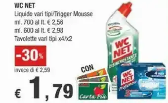 Crai Wc net Liquido offerta