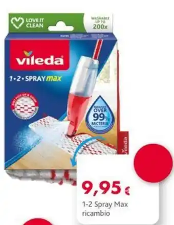 Iper Tosano Vileda 1.2 Spray Max ricambio offerta
