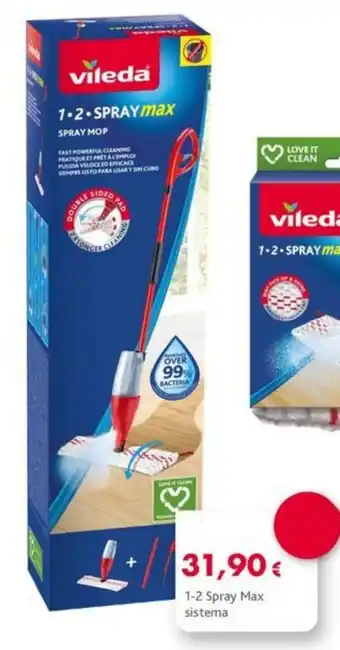 Iper Tosano Vileda 1-2 Spray Max sistema offerta