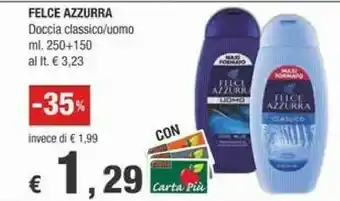 Crai Felce Azzurra Doccia Classico / Uomo offerta