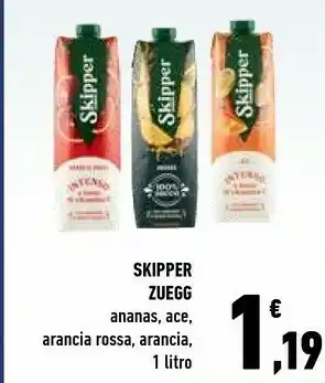 Conad Skipper Zuegg Ananas offerta