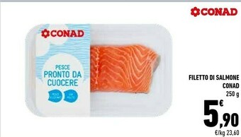 Conad Conad Filetto Di Salmone offerta