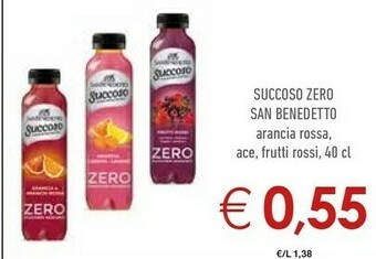 Conad San Benedetto Succoso Zero offerta